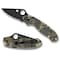 Spyderco 2024 Spyderco Para 3 G-10 Camo Black Blade Plain SPY-C223GPCMOBK - alternate 1